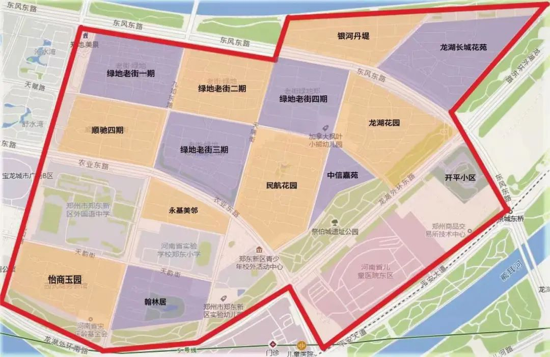 2023郑州各区小学划片来了!